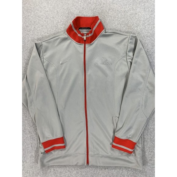 Ole Miss Rebels Nike Dri Fit Football Track Jacket...